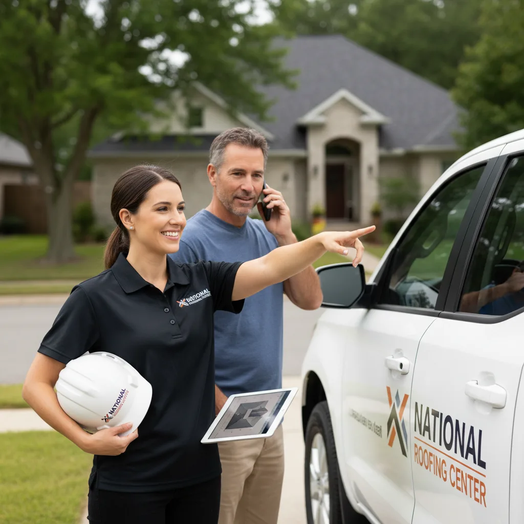 National Roofing Center customer support in Vivian